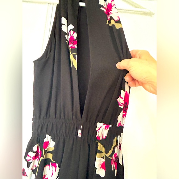 Black Floral Sundress - Picture 3 of 3